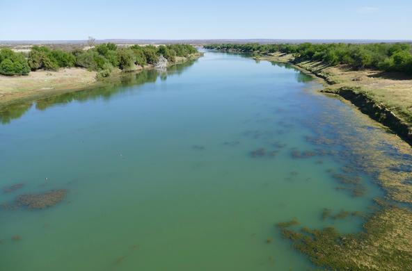 The Orange River in South Africa