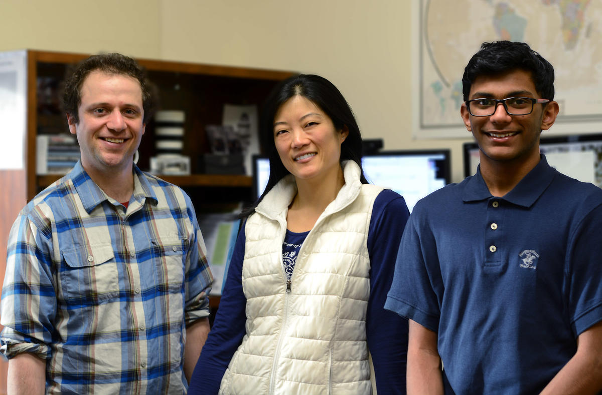Sanjay with Barbara Han and Ilya Fishoff
